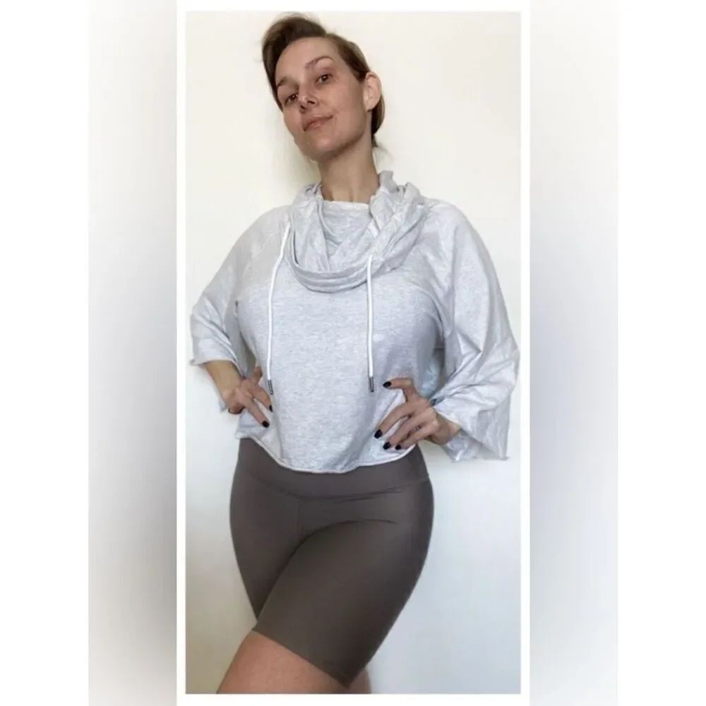 Namastetics Hoodie NEW Athleisure XL Grey Gym Relaxed Fit